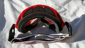 NEW oakley wisdom snowboard ski goggle frame only red  