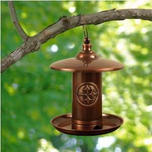  Pittsburgh Steelers Copper Bird Feeder: Sports & Outdoors