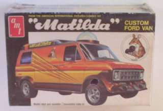Ford Custom Van MATILDA Movie Kangaroo AMT 1:25 SEALED Vtg Model Kit 