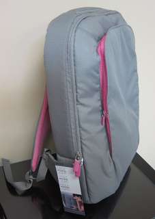 Belkin 17 Energy Laptop Backpack Slim Bag Gray & Pink  