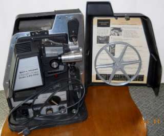 Vintage Collectors Bell & Howell Dual Lectric 8MM Film Projector 1960 