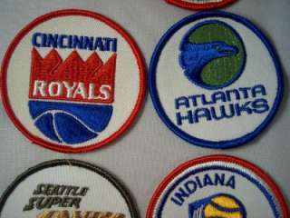 VINTAGE 1970 1971 Complete Set 11 ABA NBA PATCHES MINT  