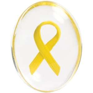  Yellow Ribbon Comfort Stones  12 pk 