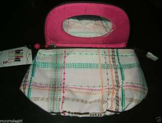 BILLABONG Make Up Bag Mirror Cosmetics Purse Wash Toiletry Sac Bolsa R 