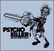 Vintage Talking Heads   Psycho Killer   80s Band Tee Shirt