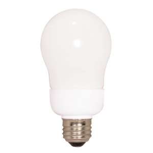  9 Watt   A Shape CFL   40 W Equal   4100K Cool White   Min 