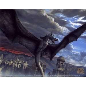  Lord of the Rings Movie Trilogy Sticker   Nazgul in Flight 