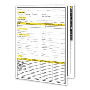  Confidential Employee Medical Folder