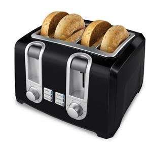  NEW B&D 4 Slice Toaster Black (Kitchen & Housewares 