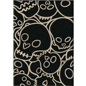  Head Banger Entry Rug Black