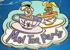 Disney PIN mad tea party vintage mad hatter white rabbi