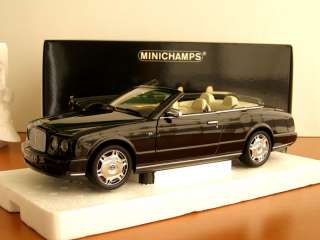 Minichamps 1/18 BENTLEY AZURE 2006 BLACK  