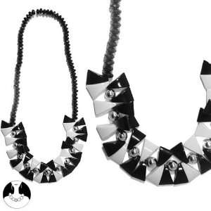  SG Paris Necklace 67cm Black White Noir Et Blanc Necklace 