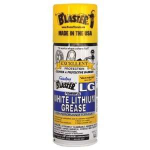 Blaster   White Lithium Grease Pb50 All Purpose Lubricant 8 Oz 108 16 