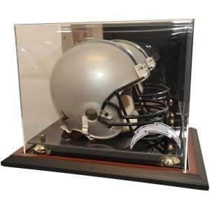  San Diego Chargers Zenith Helmet Display, Brown: Sports 