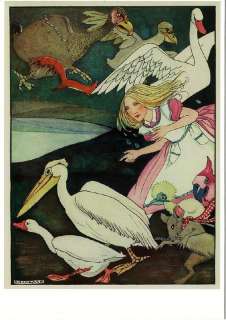 Alice in Wonderland Dodo Bird by Rie Cramer Postcard  
