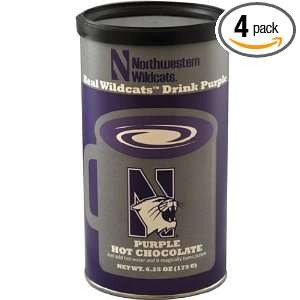   School Colors Cocoa Mix, Northwest University, 6.25 Ounce (Pack of 4