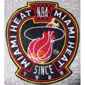  NBA MIAMI HEAT Team Logo Crest Embroidered PATCH 