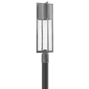   1321HE LED Hematite Dwell LED Post Light from the Dwell Collection