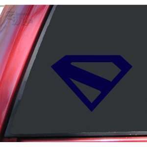    Superman Kingdom Come Vinyl Decal Sticker   Dark Blue: Automotive