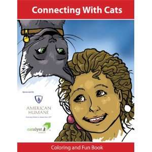  Connecting with Cats Coloring & Fun Book (25 Pack) Office 