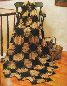 SHILOH Inspired by a Civil War Era Pineapple Blocks Quilt Pattern 
