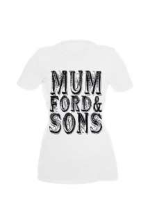  Mumford & Sons Logo Girls T Shirt Clothing