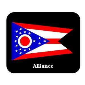  US State Flag   Alliance, Ohio (OH) Mouse Pad Everything 