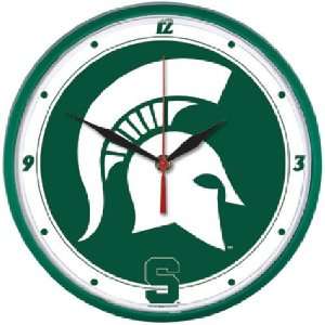  Michigan State Spartans NCAA Round Wall Clock: Home 