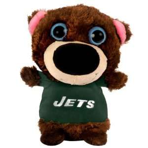  New York Jets 8 Big Eye Plush Bear: Sports & Outdoors