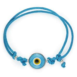 Evil Eye Ceramic Bead Nazar Amulet Greek Hamsa Bracelet  