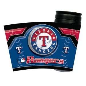  Texas Rangers Insulated Travel Mug: Sports & Outdoors