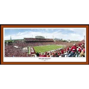  Red River Shootout Texas Longhorns Panoramic Poster 