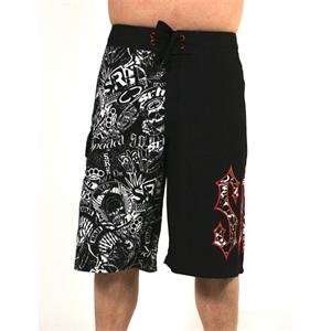  SRH Headbanger Boardshorts   28/Black: Automotive