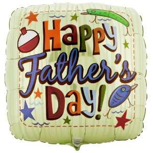  Fathers Day Hook Bobbers Foil Balloon 