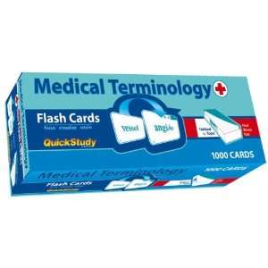  Medical Terminology Flash Cards Toys & Games