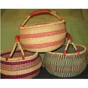    African Baskets   African Bolga Baskets, large
