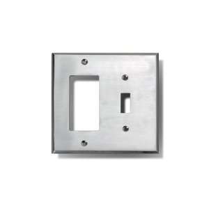   Bronze SP Contemporary / Modern Combination Single Switch / Telep