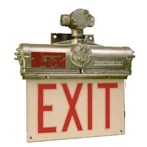  Magnalight Explosion Proof Exit Sign   Class I, Division I 