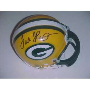 TED THOMPSON SIGNED AUTOGRAPHED GREEN BAY PACKERS MINI HELMET W 
