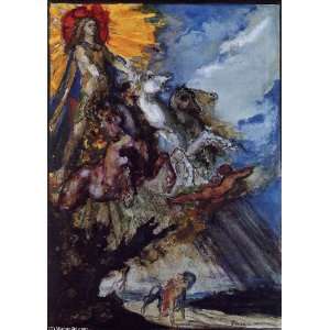   Gustave Moreau   24 x 34 inches   Phoebus and Borea