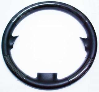 MAZDA 6 REAL LEATHER CARBON STEERING WHEEL COVER MAZDA6  