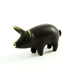  Walter Bosse Brass Pig Figurine