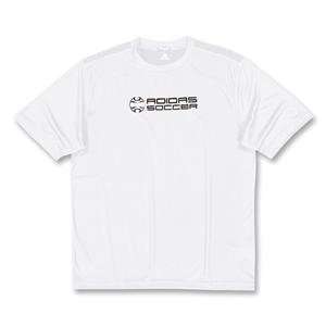  adidas TeamGeist Soccer T Shirt (White)