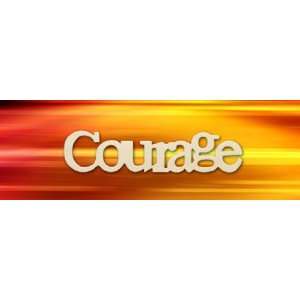  Die Cut Word Courage   Small   2