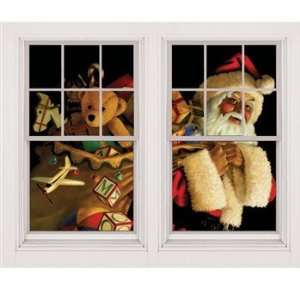  Santa Claus with Toy Sack Window Scene: Everything Else