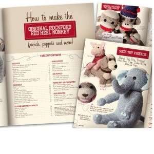    Fox River How To Make A Sock Monkey Pattern Book Toys & Games