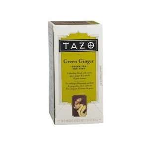 Tazo Teas 24 pc. Green Ginger Tea Bags, Green Ginger.