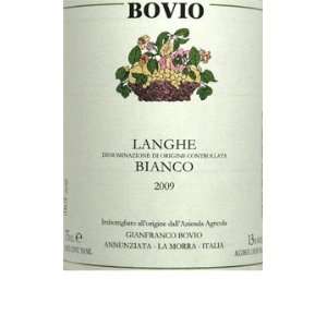  2009 Bovio Langhe Bianco 750ml Grocery & Gourmet Food