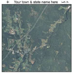  Aerial Photography Map of Clinton, Maine 2009 ME 